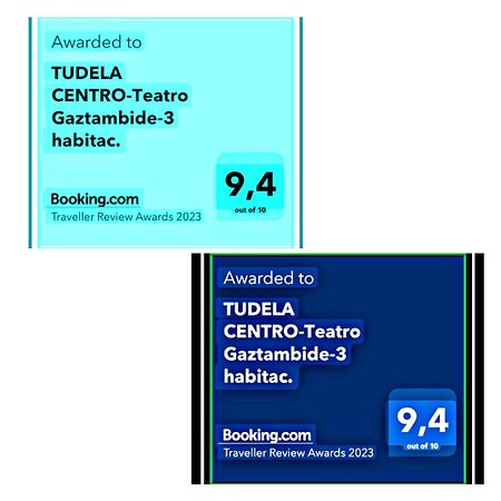 Tudela Centro-Teatro Gaztambide-3 Habitac. Lägenhet Exteriör bild